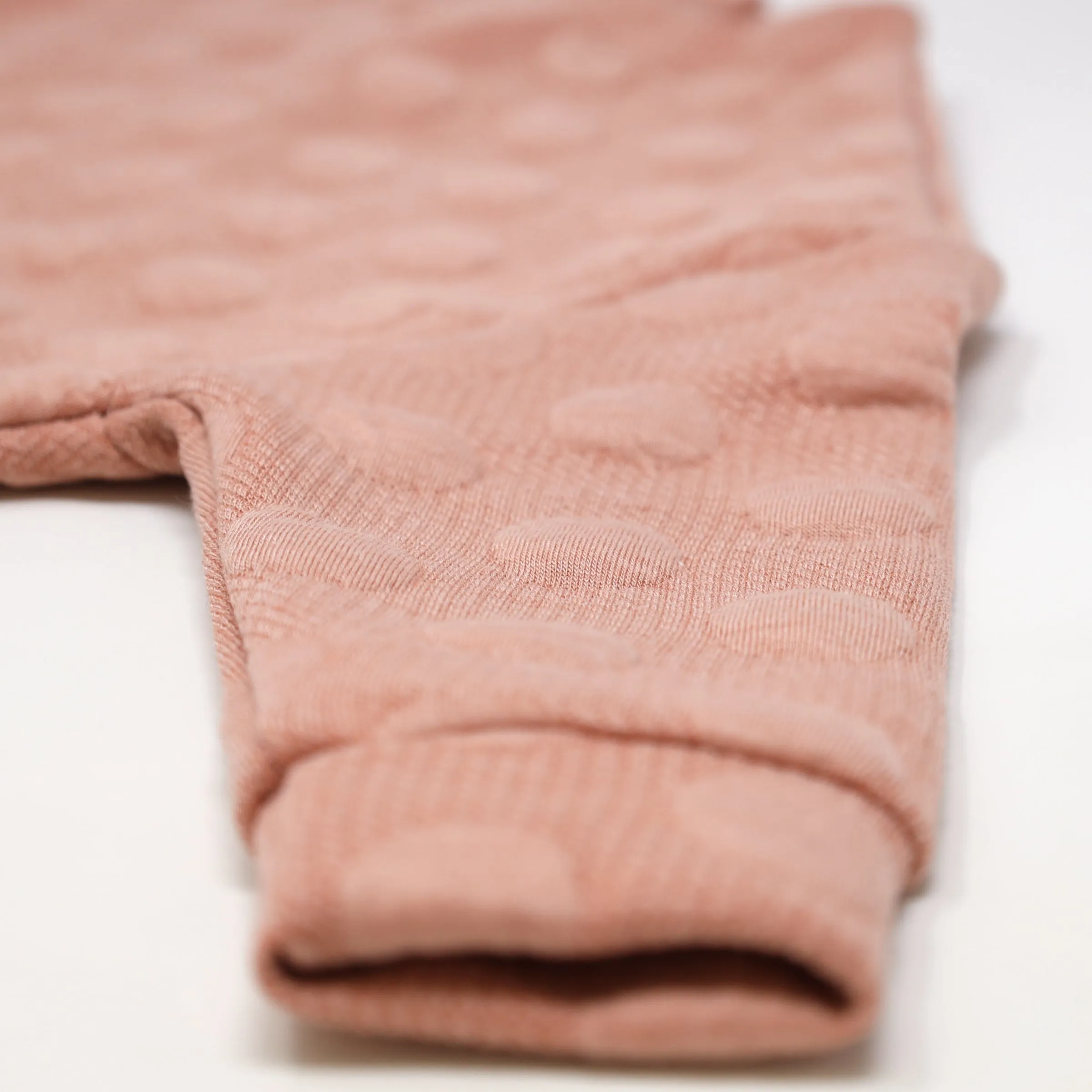 oh baby! Pucker Dot Slouch Sweatshirt - Vintage Pink